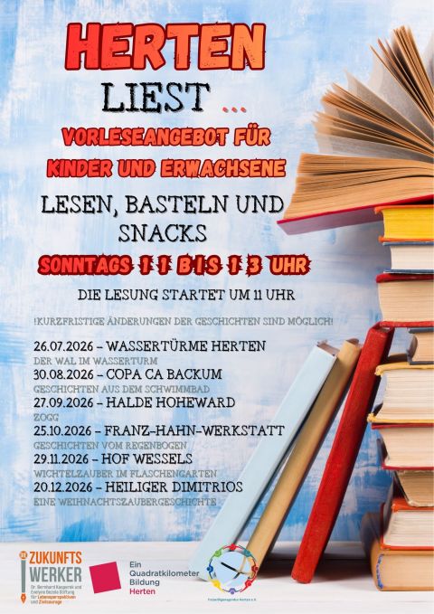 Herten liest ... Programm 2026